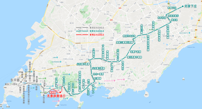 青岛公交223路