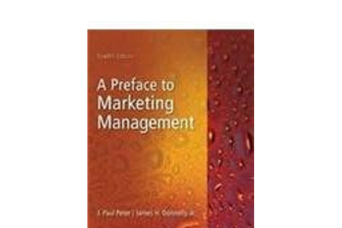 preface to marketing management