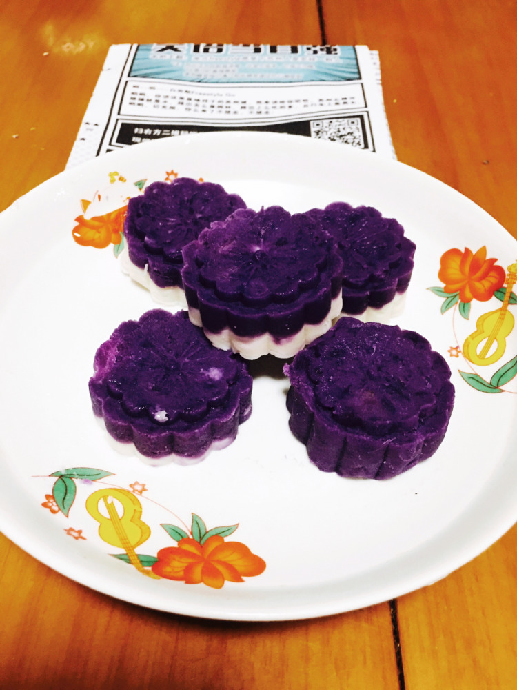 kt猫紫薯山药泥