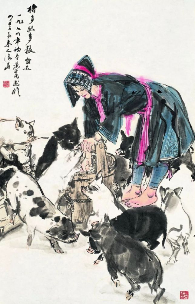 黄胄（中国近现代中国画、人物画家、收藏家、社会活动家）_百度百科
