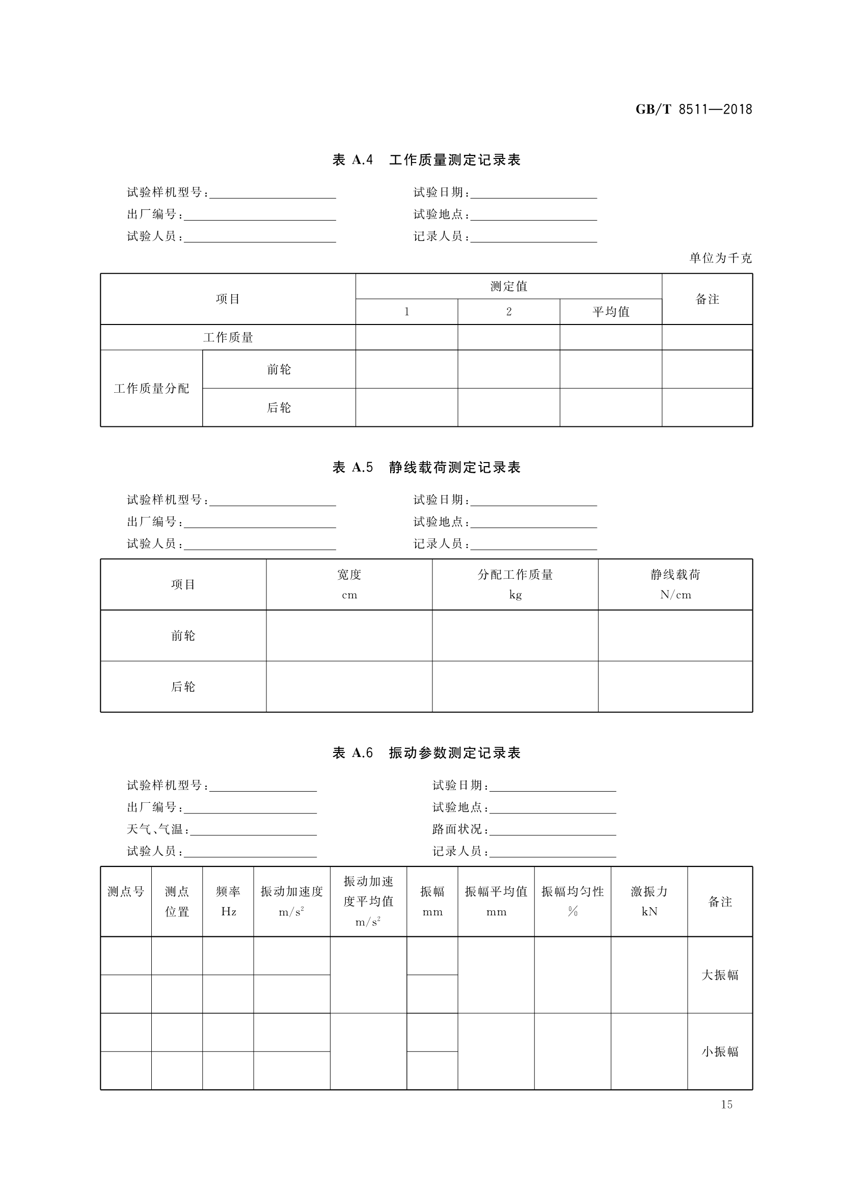 振动压路机