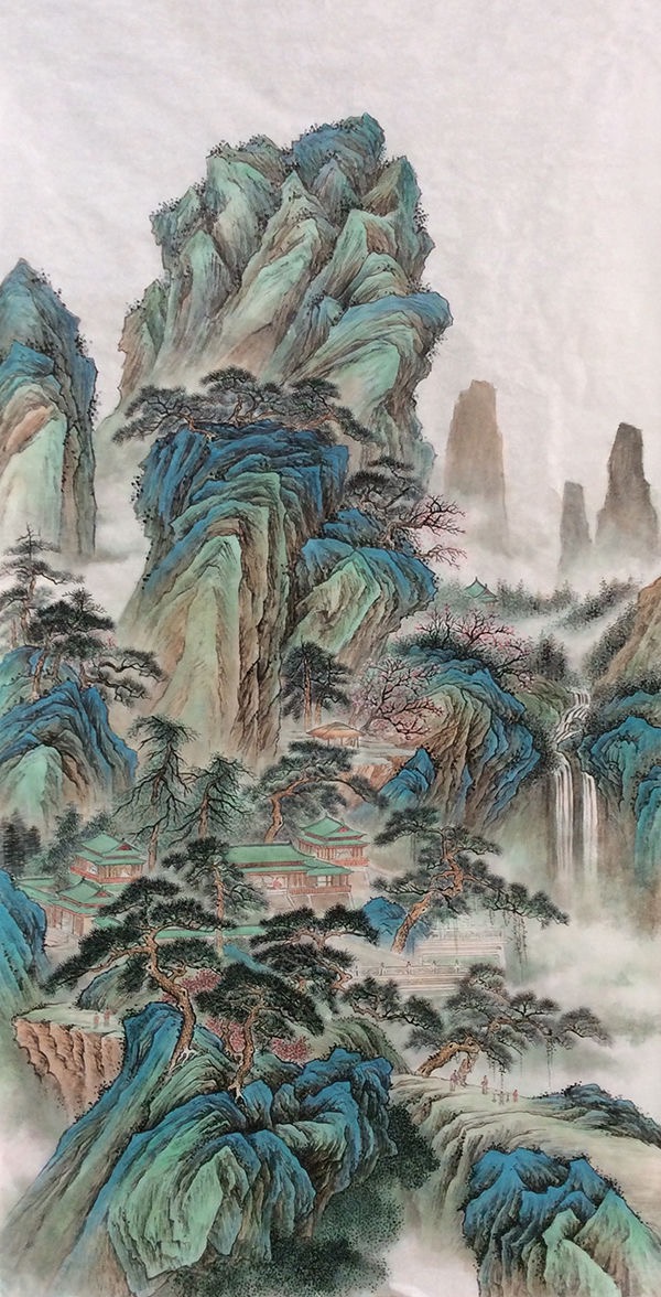  p>董士光,中国国籍,书画艺术家,国家一级美术师