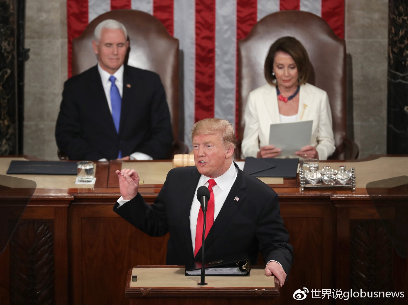 特朗普2019年国情咨文演讲全文翻译_百科TA说