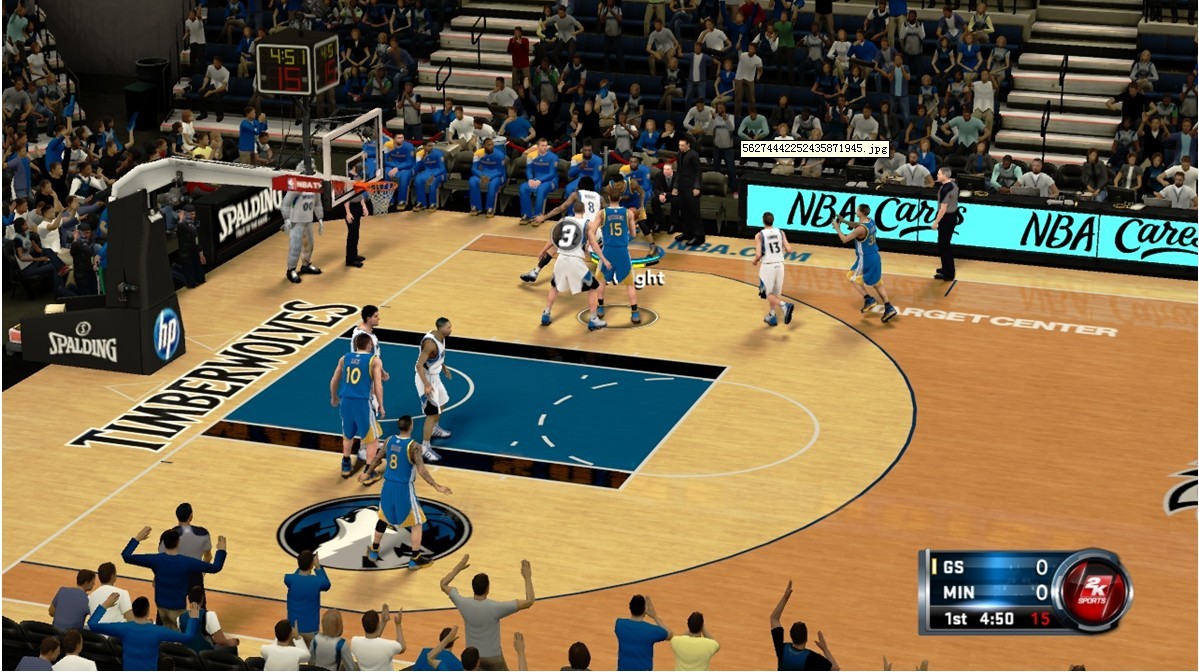 interactive旗下的rockstar games,2k games制作的nba篮球类游戏,初版