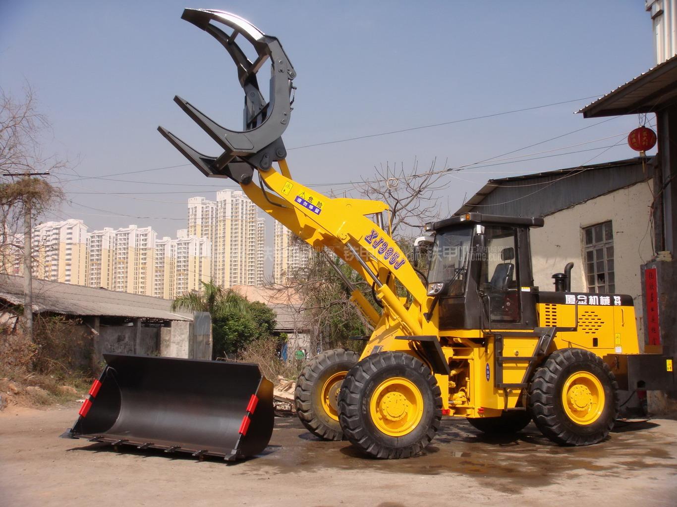 厦金机械xj935iij夹木机装载机