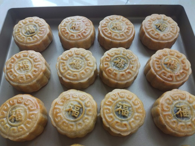 绿豆馅月饼