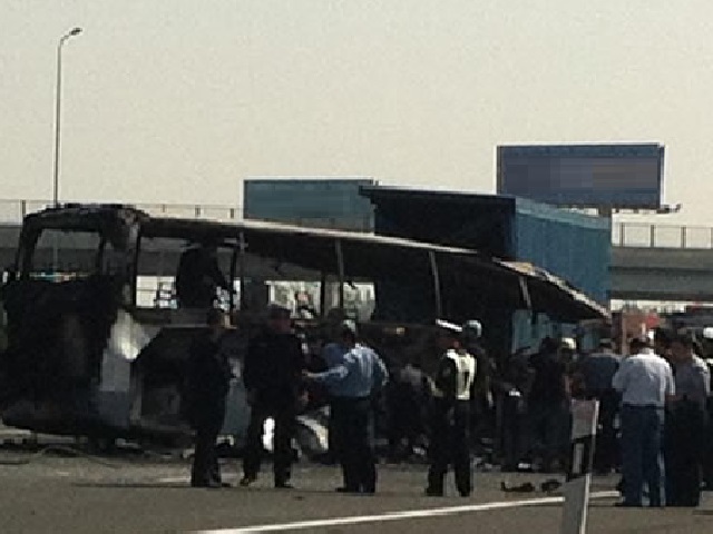  p>2021年8月29日14时许,在天津市蓟州区津围公路小岭子段,一辆货车与