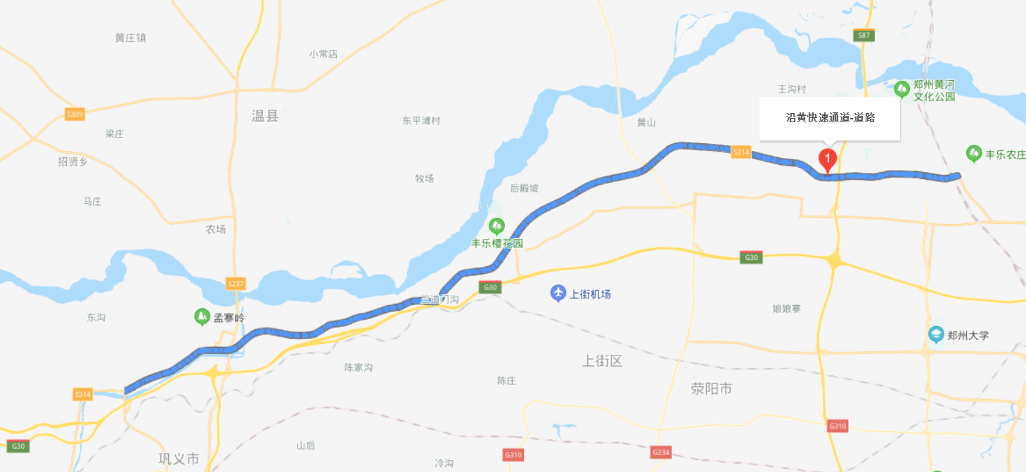 属于《河南省普通省道网规划调整方案(2013-2030 年)》中规划的 s312