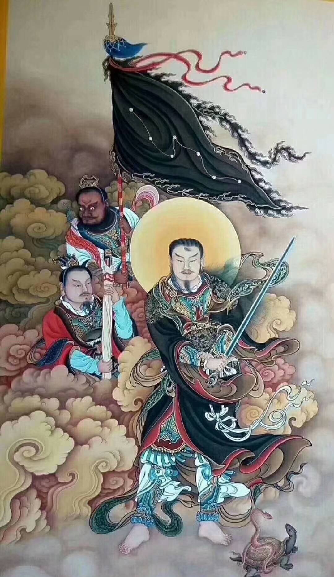道教中赫赫有名的玄天上帝真武大帝，真武大帝父母是指哪两位尊神_百科TA说