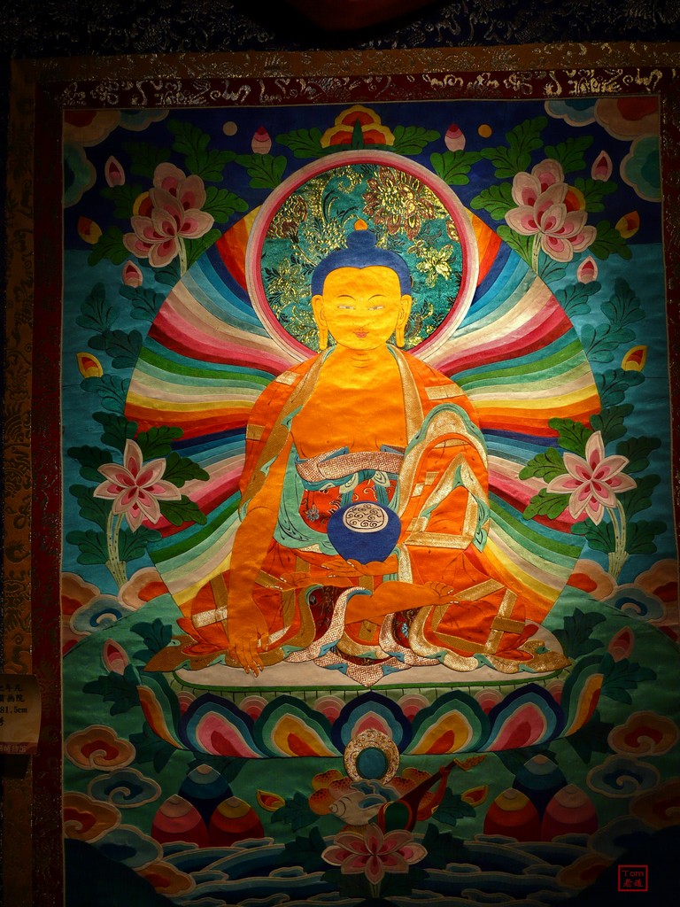 从广义上讲,堆绣属于唐卡的一种.