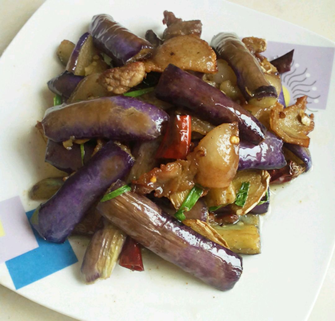 五花肉茄子