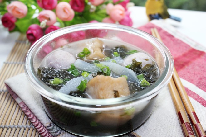 开洋萝卜紫菜汤