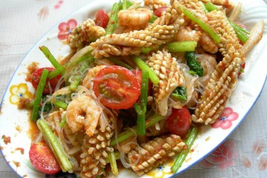 爽口海鲜拌凉菜