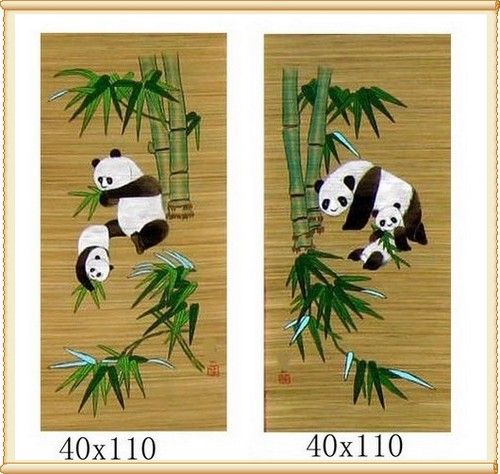 染山竹帘 是四川省传统手工艺品