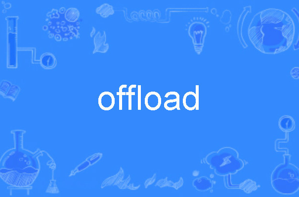 用作为动词,形容词,用作动词译为"卸下;卸货",用作形容词译为"卸载的"