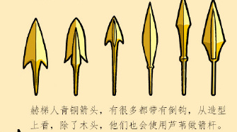 古代打仗弓箭箭杆用啥材料最好？为何古埃及人用芦苇做箭杆_百科TA说