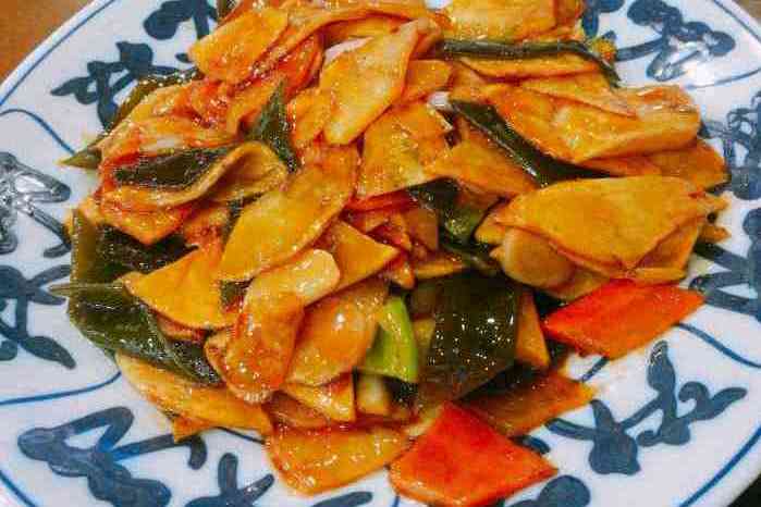 海带炒土豆片