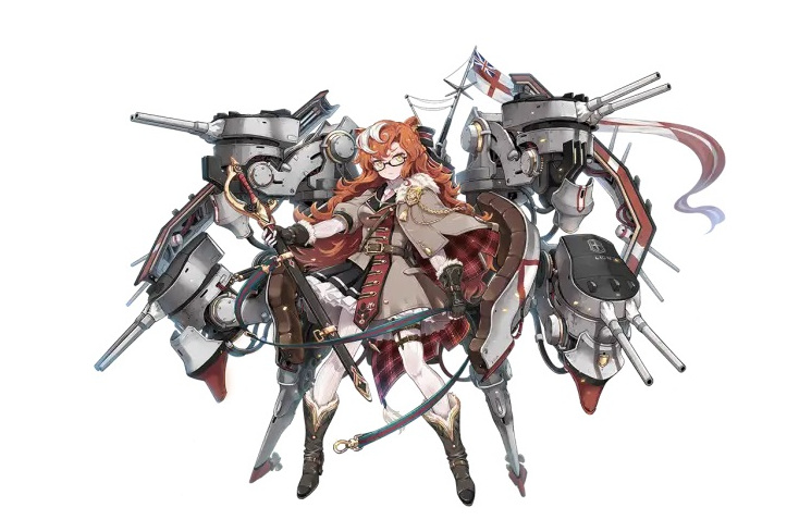  /p> p>狮是一名e国的4星战巡舰娘,原型为英国狮级战列巡洋舰1号舰. 