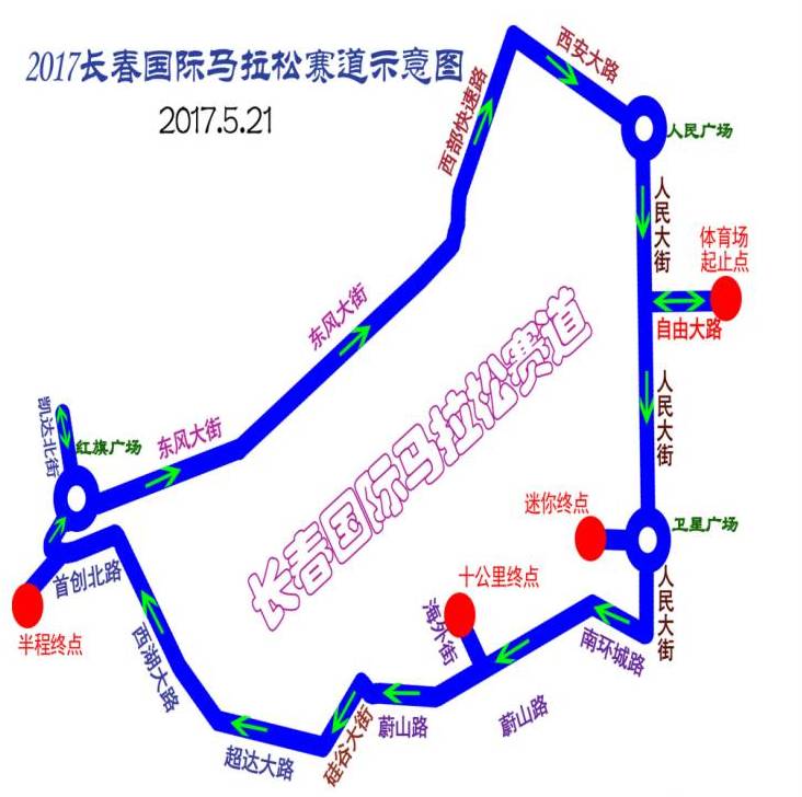 2017长春国际马拉松