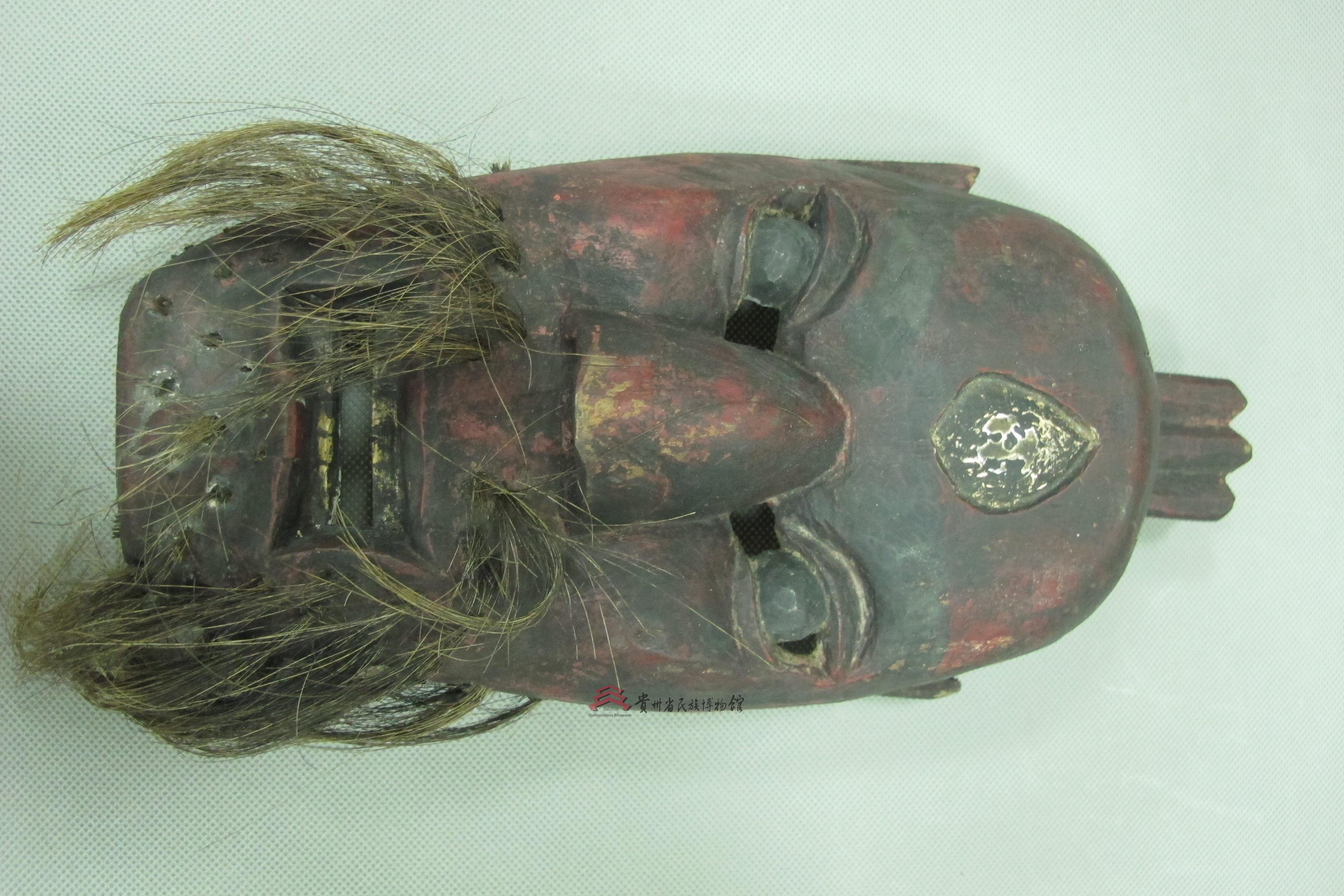 当代德江傩面具二郎神