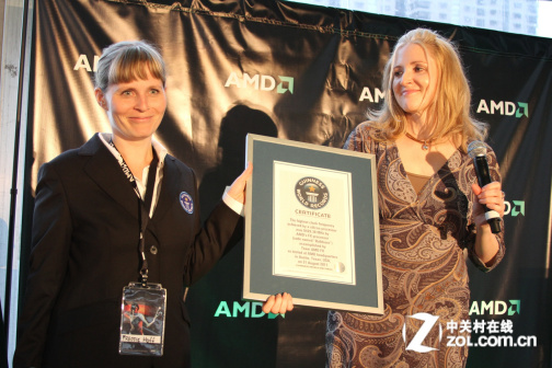 AMD CPU超频 打破吉尼斯世界记录