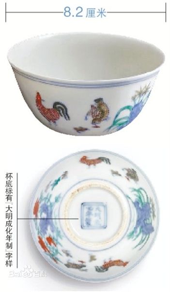  p data-id="go0gk27hdg">斗彩鸡缸杯是明代的瓷器.在台北故宫博物院.