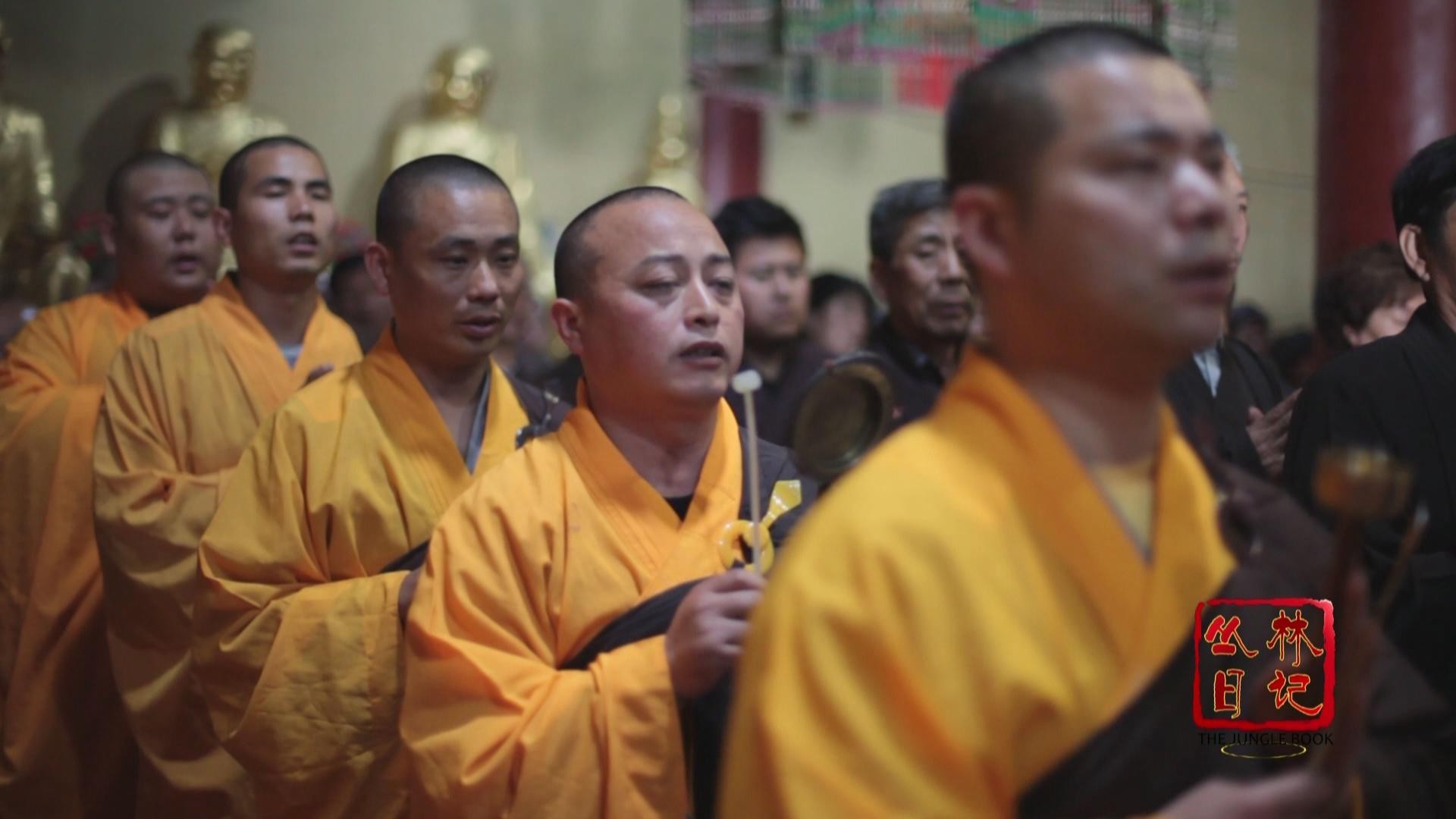 金碧辉煌的建筑群,这里便是佛门圣地鸡西密山弘法寺