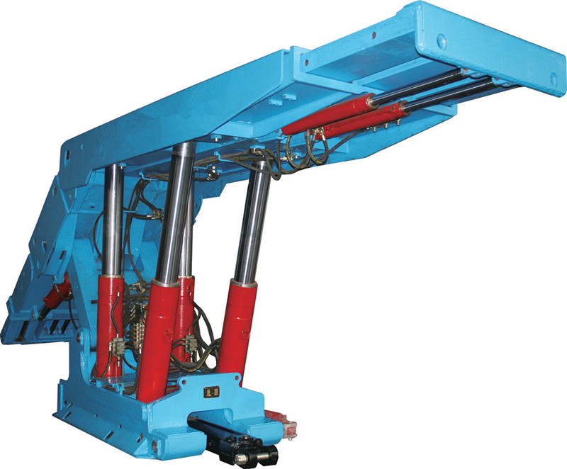  p>高位放顶煤液压支架是指单输送机,短顶梁,掩护梁开天窗高位放煤的