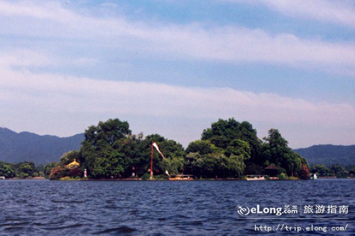  p>阮墩环碧(ruan gong islet submerged in greenery) 新西湖十景之