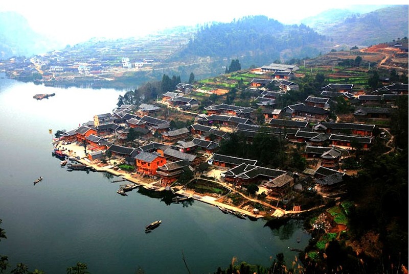 href="/item/河湾山寨">河湾山寨 /a> /b>,位于重庆酉阳县后溪镇境内