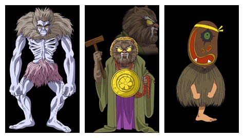  p>坊主狸是日本一种会不知不觉把人的头发剃光的狸妖怪. /p>