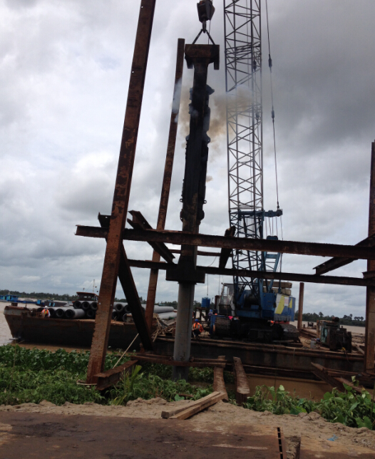 水冲沉桩建筑名词