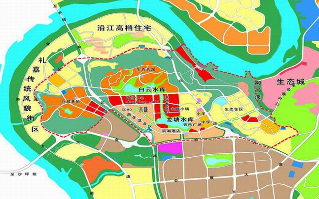  p>礼嘉商务集聚区位于重庆市两江新区核心区——北部新区的礼嘉半岛