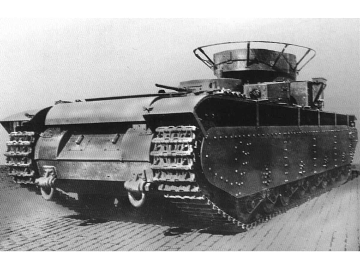 苏联t-35型多炮塔重型坦克