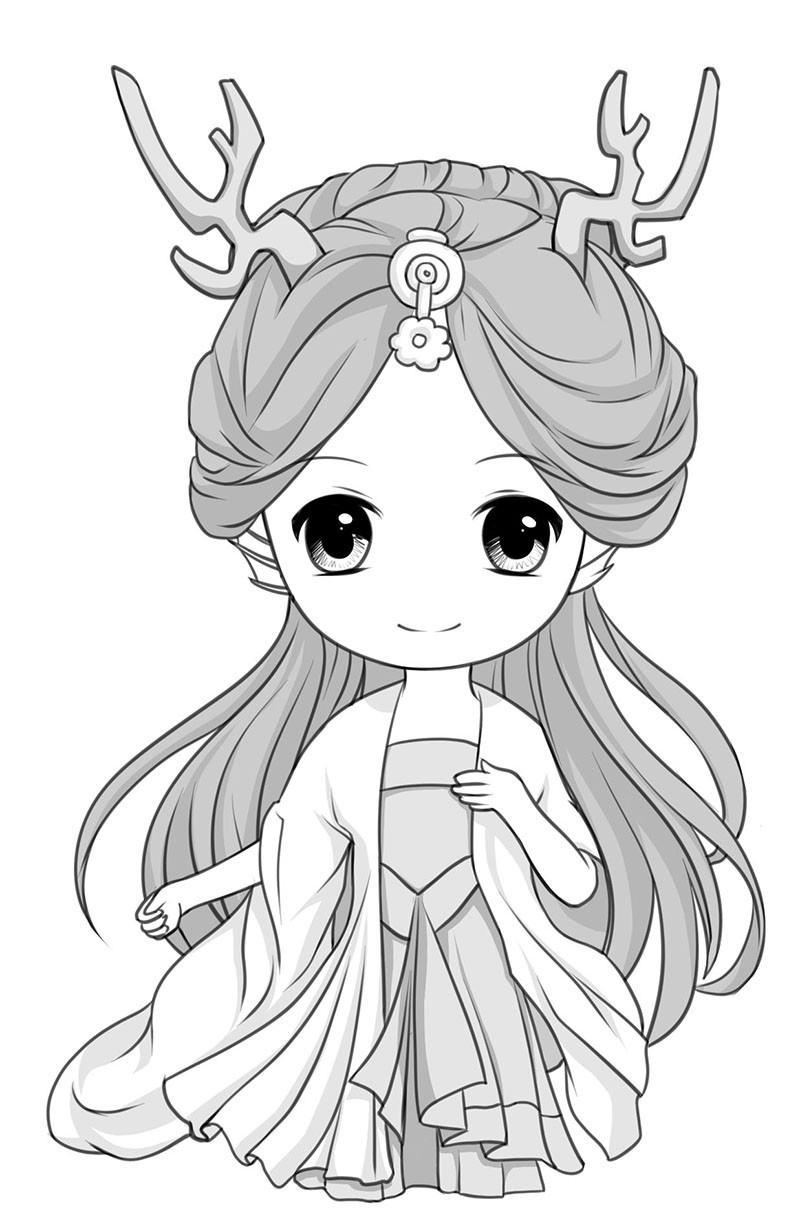 超级漫画素描技法经典360例:q版篇