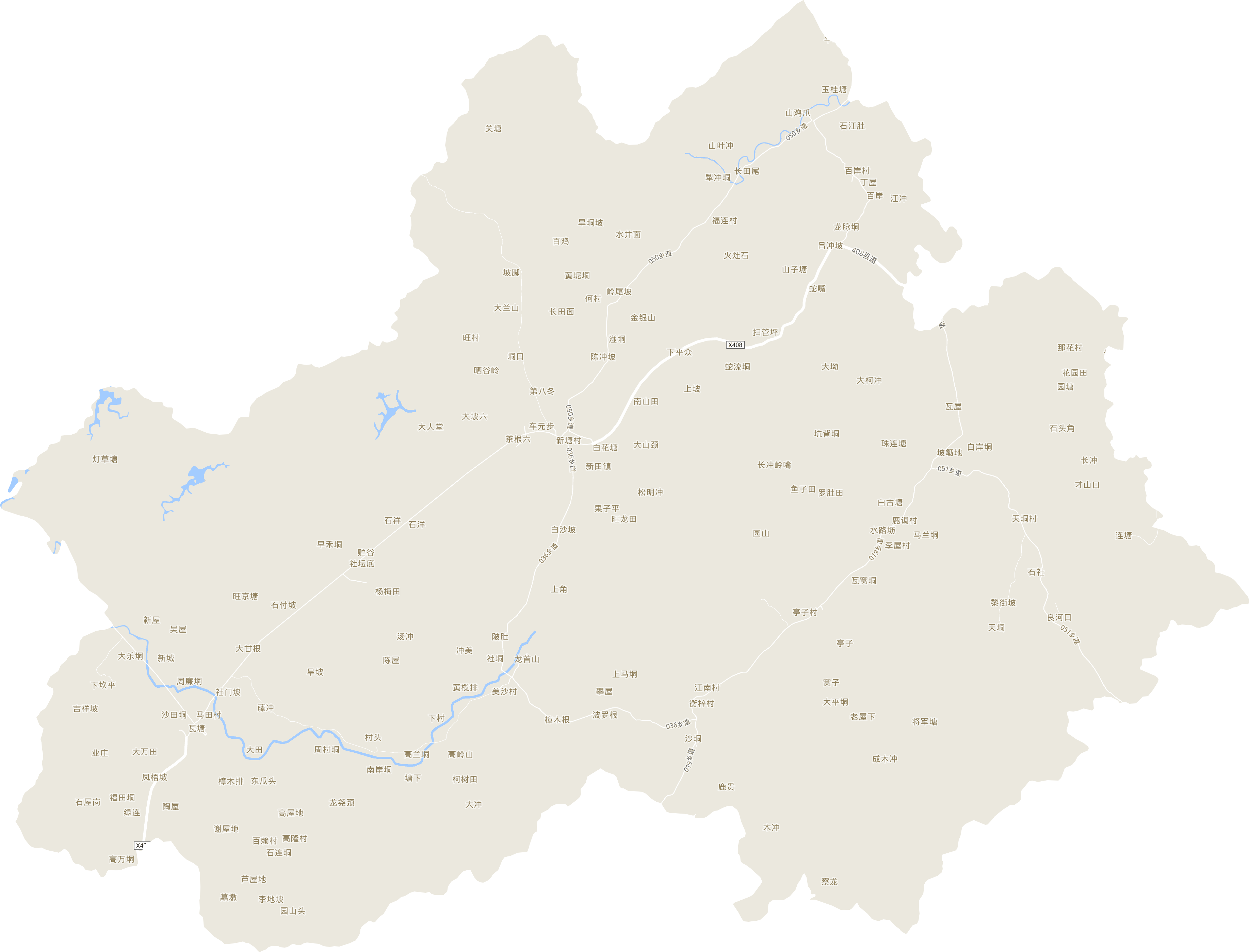 广西省博白县新田镇