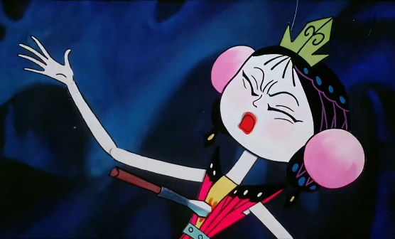 小蝴蝶胸膛被断矛刺中