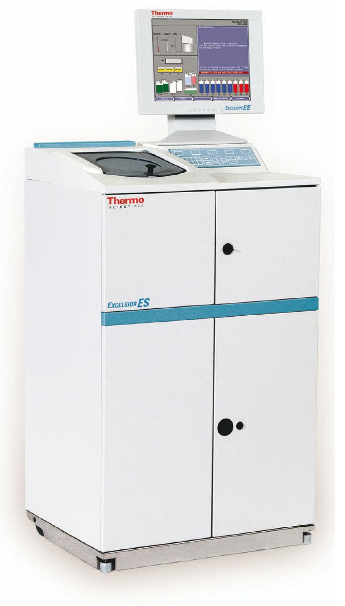 植物组织自动按程序浸入各种溶剂进行脱水,透明,浸蜡等病理分析前处理