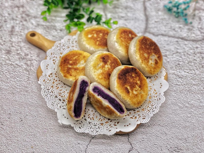 紫薯山药饼
