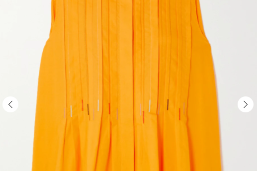 arusha刺绣褶裥纯棉府绸女衫