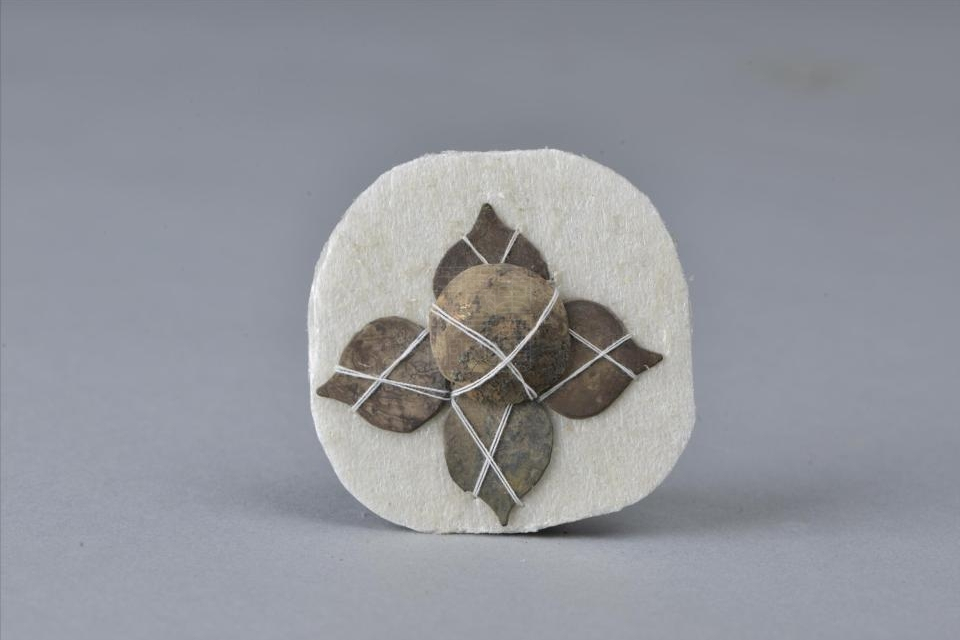 西汉四叶铜泡钉