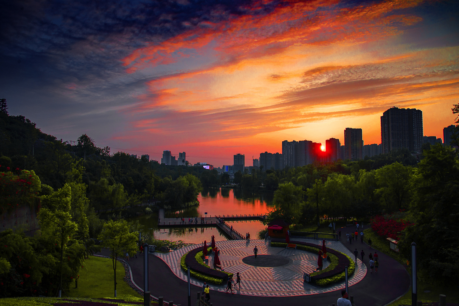 自贡南湖生态公园