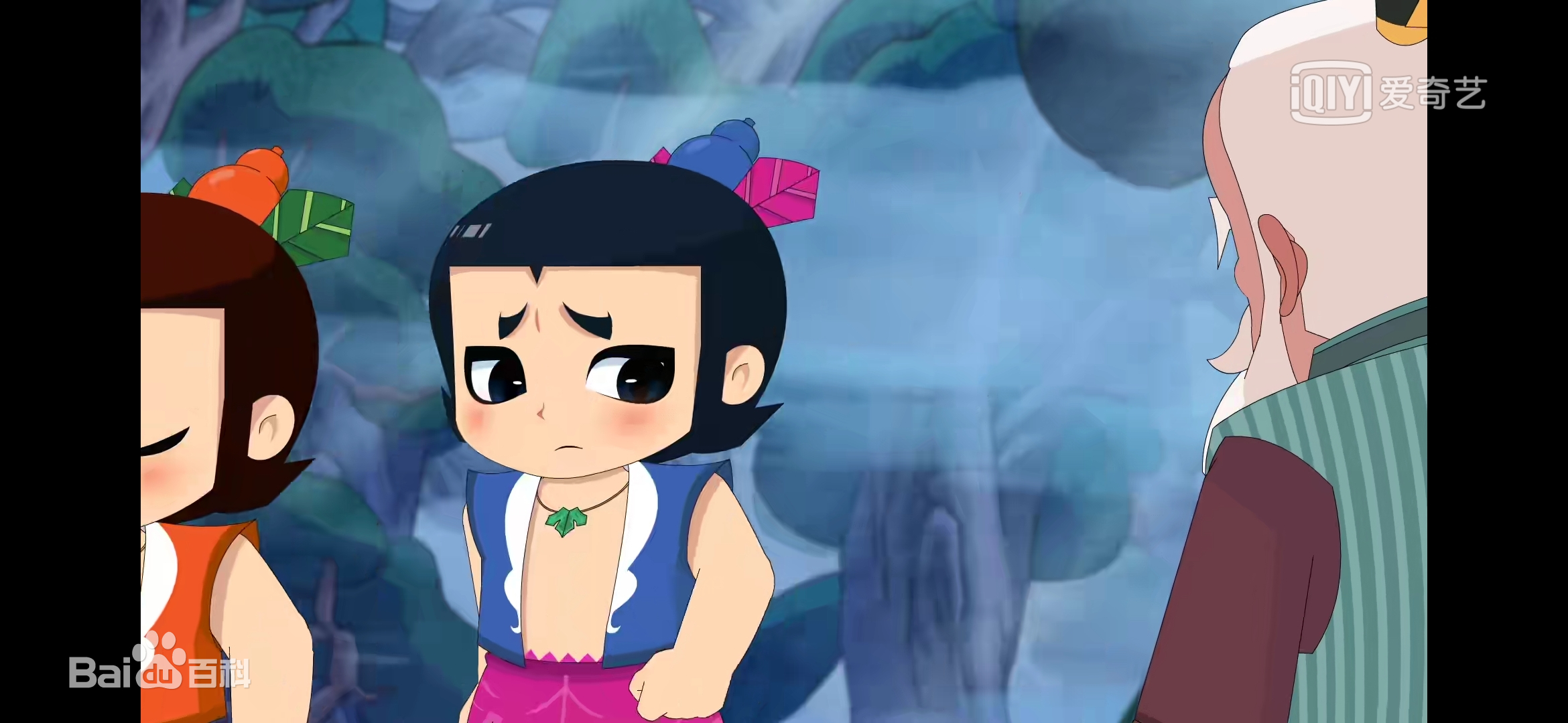  p>新葫芦兄弟中五娃的绝招(暂未使用,新葫芦兄弟中三大绝招之一,为冰