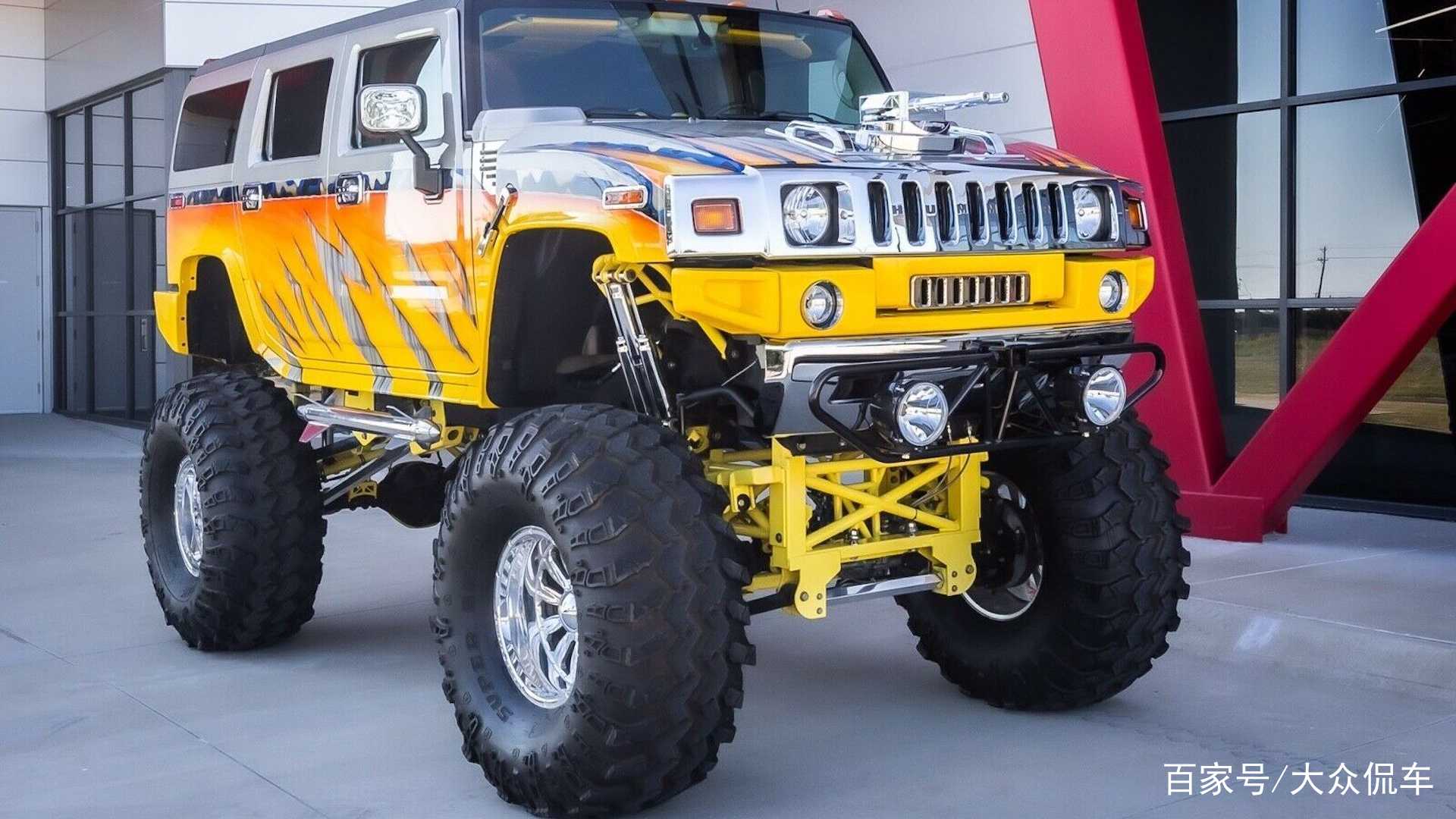 不普通的悍马，车迷开始竞拍这辆疯狂的悍马H2_百科TA说