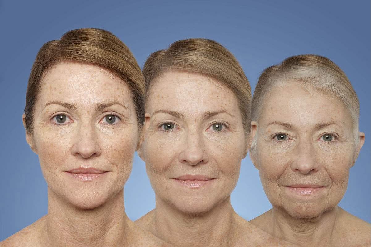  p>皮肤是人体的首道屏障,也是最早能反映机体衰老的组织.