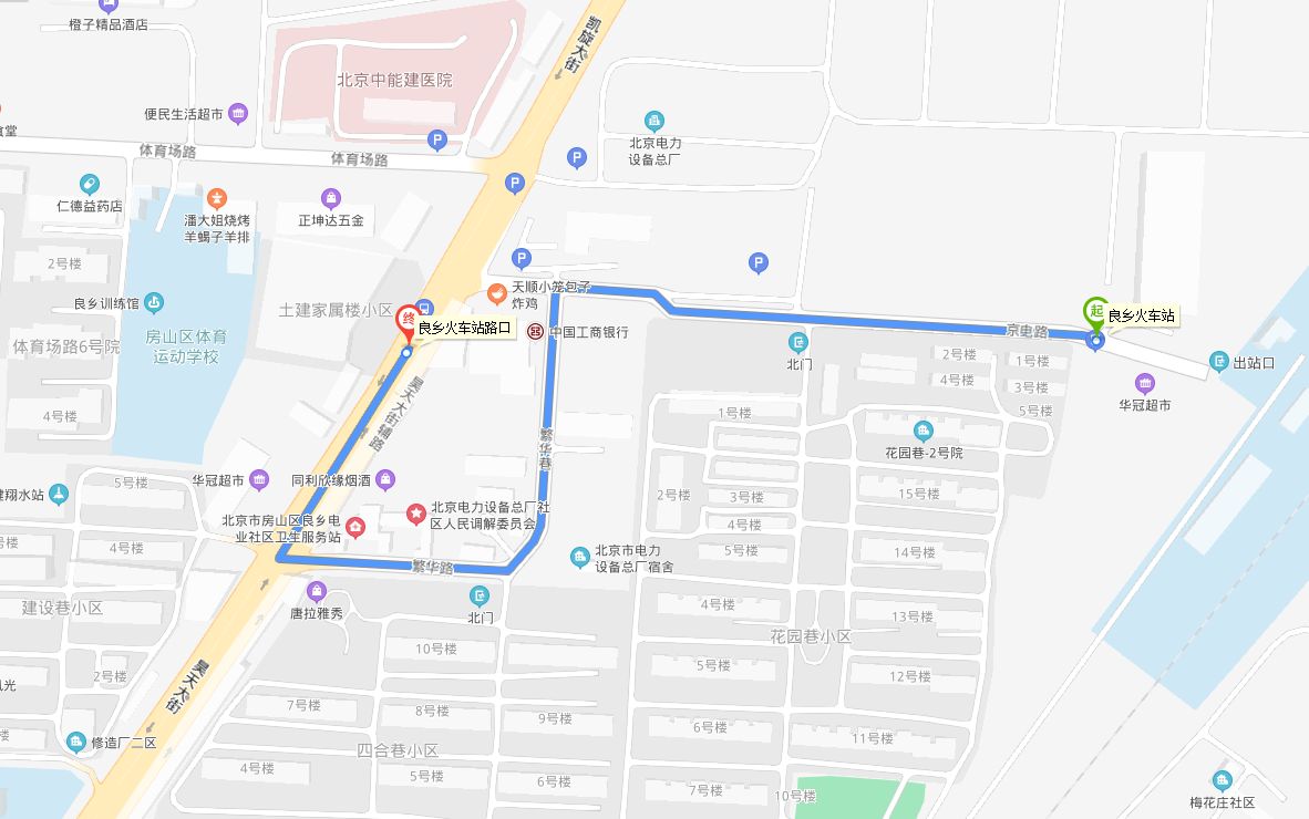 北京公交f79路