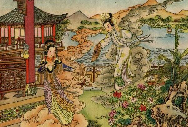 一组精美的《白蛇传》年画，出自天津杨柳青画社_百科TA说