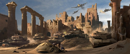 电影《金陵十三钗》概念图设计