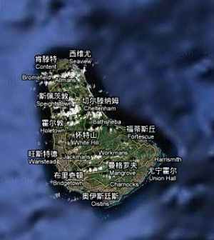 <p>巴巴多斯地图