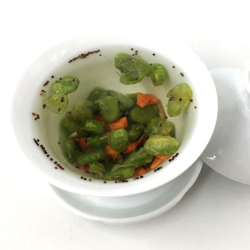  p>青豆茶是江南杭嘉湖一带传统的休闲饮品,早在南宋时就在当时的京城